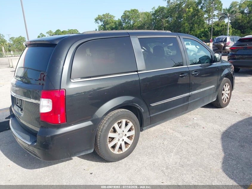 Vin: 2c4rc1bg0fr706592, lot: 46117843, chrysler town & country touring 20154