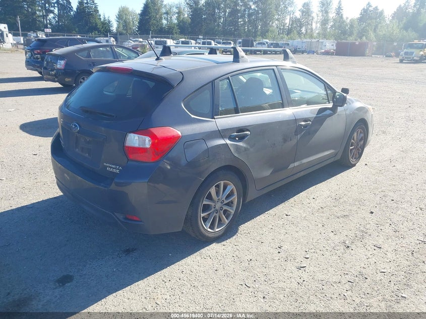 2013 SUBARU IMPREZA auction photo 4