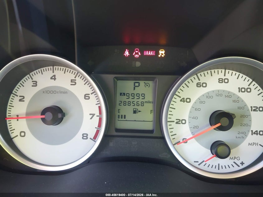 2013 SUBARU IMPREZA auction photo 7