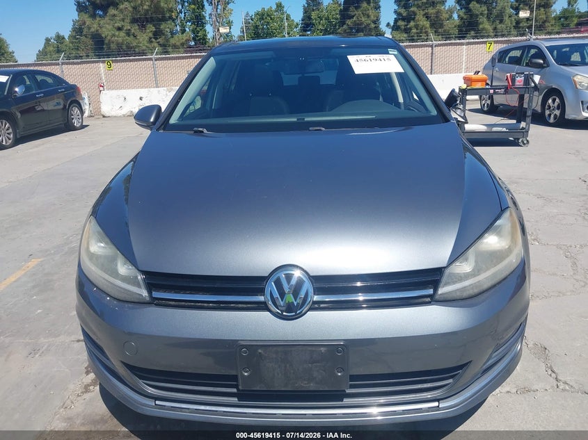 2015 Volkswagen Golf Tsi Sel 4-Door VIN: 3VW217AU1FM005808 Lot: 45619415