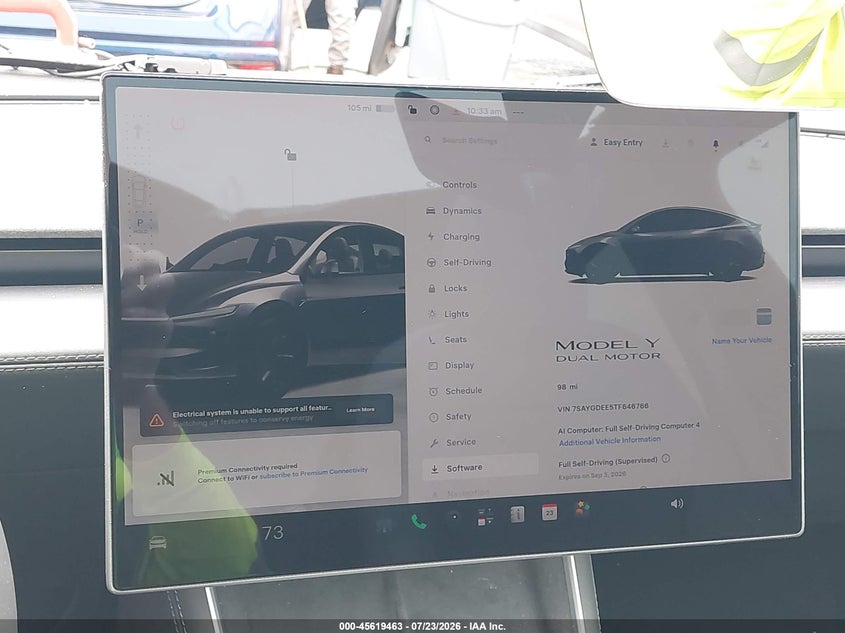 TESLA MODEL Y 2026 VIN 7SAYGDEE5TF646766