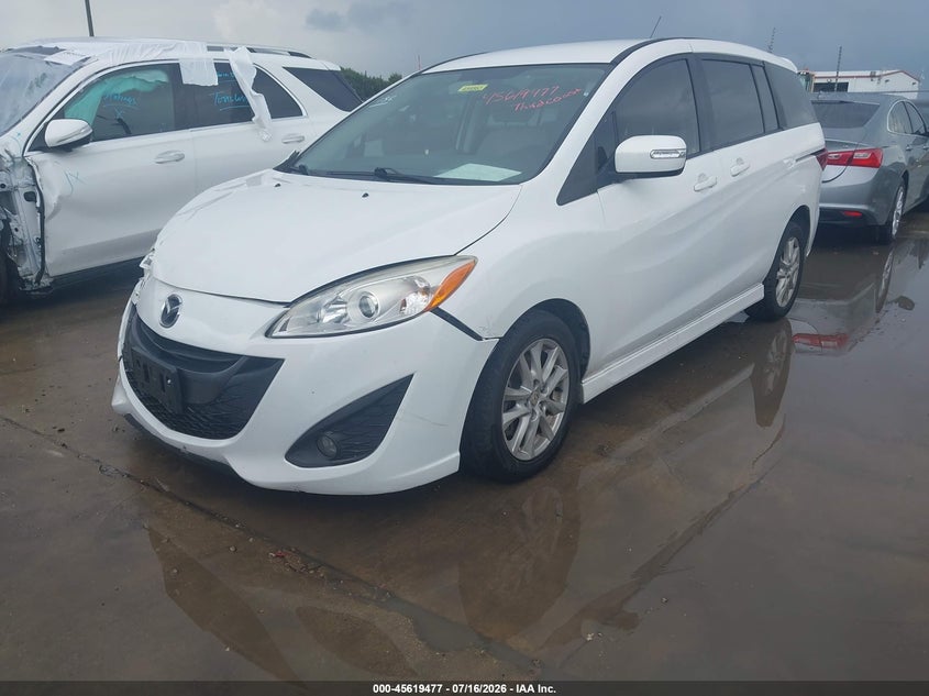 Vin: jm1cw2cl5d0153329, lot: 46117927, mazda mazda5 touring 20132