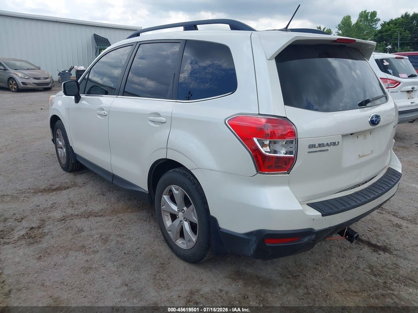 2015 SUBARU FORESTER auction photo 3