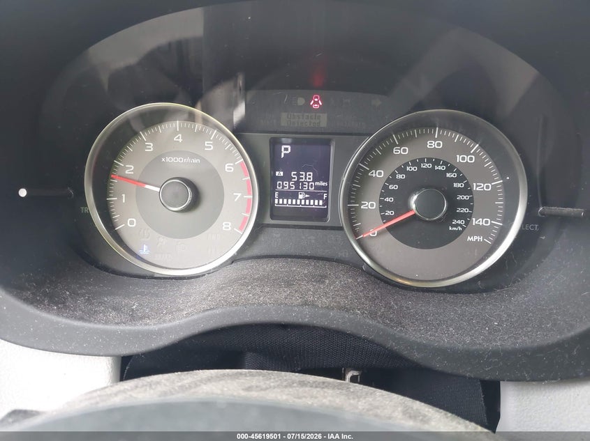 2015 SUBARU FORESTER auction photo 7