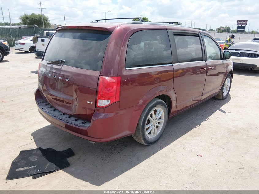Vin: 2c4rdgcg7jr134105, lot: 46117961, dodge grand caravan sxt 20184