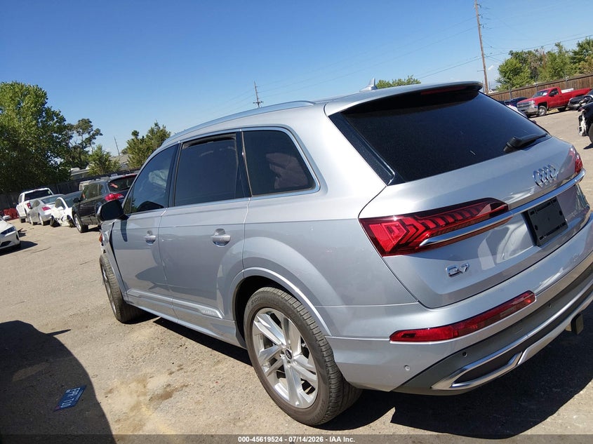2021 Audi Q7 Prestige 55 Tfsi Quattro Tiptronic VIN: WA1VXAF71MD024523 Lot: 45619524