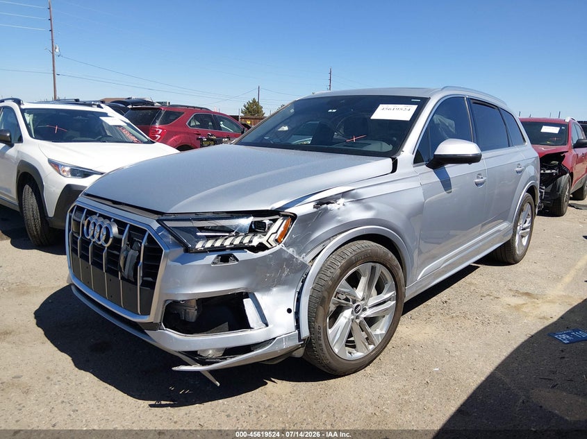 Vin: wa1vxaf71md024523, lot: 46117974, audi q7 prestige 55 tfsi quattro tiptronic 20212