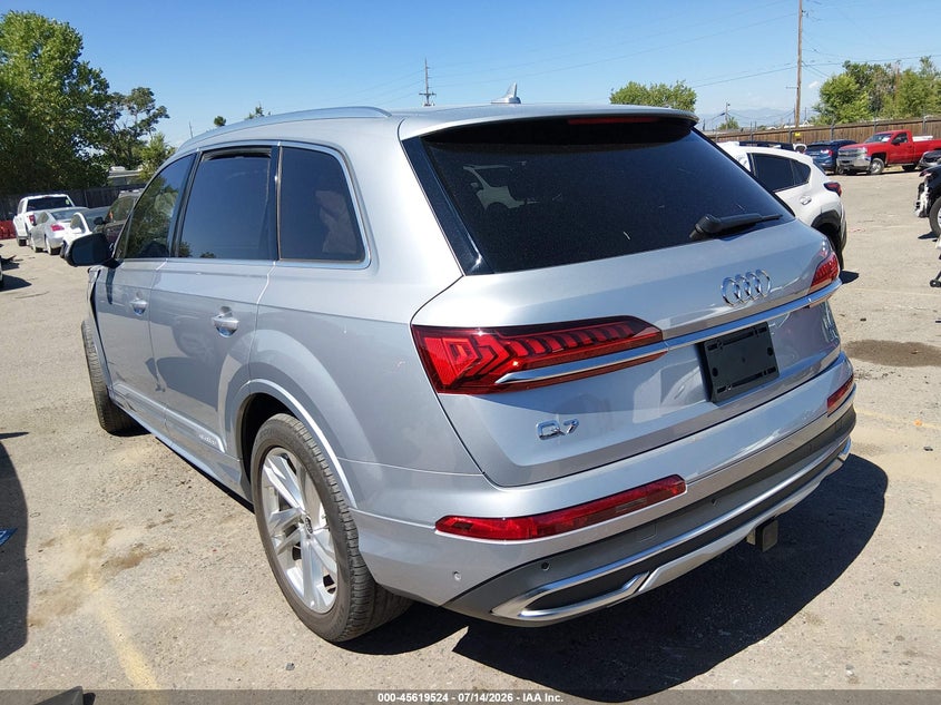 Vin: wa1vxaf71md024523, lot: 46117974, audi q7 prestige 55 tfsi quattro tiptronic 20213