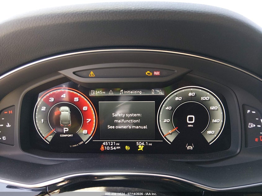 2021 Audi Q7 Prestige 55 Tfsi Quattro Tiptronic VIN: WA1VXAF71MD024523 Lot: 45619524
