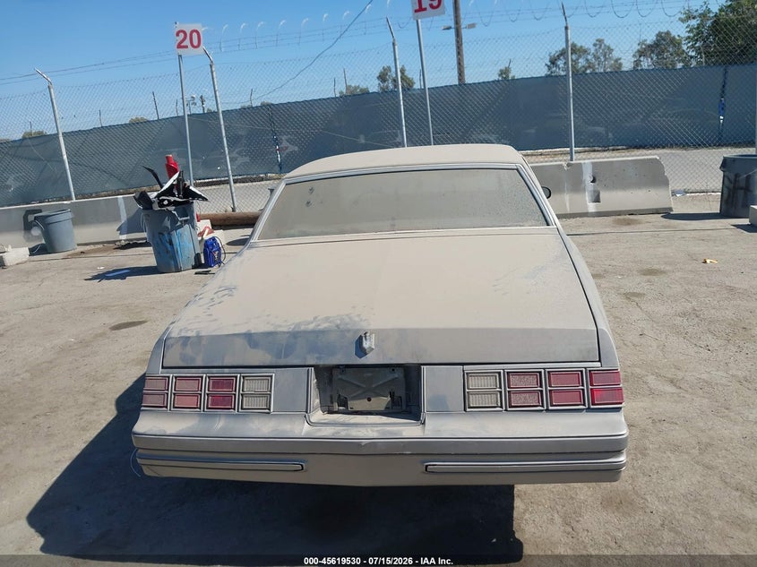 1980 Chevrolet Monte Carlo VIN: 1Z37AAR414726 Lot: 45619530