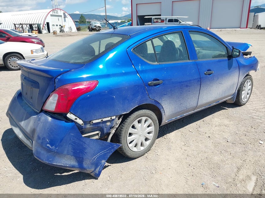 Vin: 3n1cn7ap1hl832435, lot: 46117983, nissan versa 1.6 s+ 20174