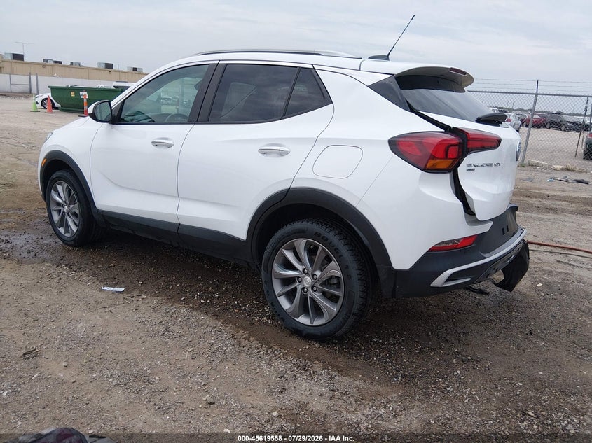 Vin: kl4mmesl2mb117996, lot: 46118008, buick encore gx awd select 20213