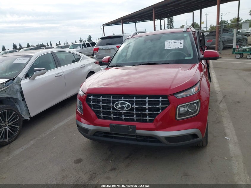 2023 Hyundai Venue Sel VIN: KMHRC8A31PU215648 Lot: 45619579