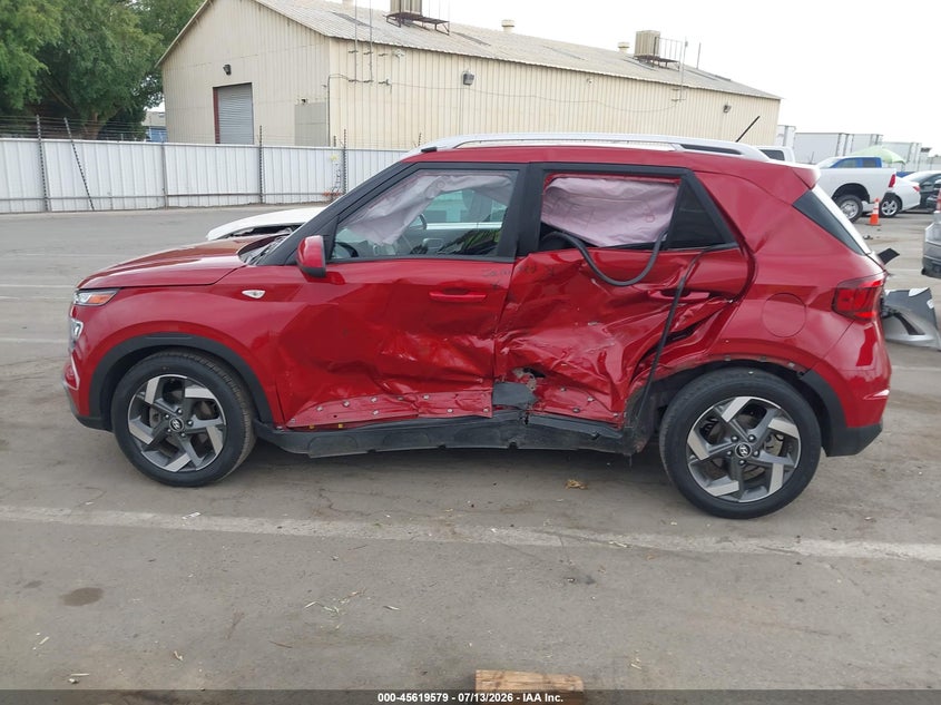 2023 Hyundai Venue Sel VIN: KMHRC8A31PU215648 Lot: 45619579