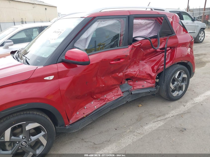 2023 Hyundai Venue Sel VIN: KMHRC8A31PU215648 Lot: 45619579