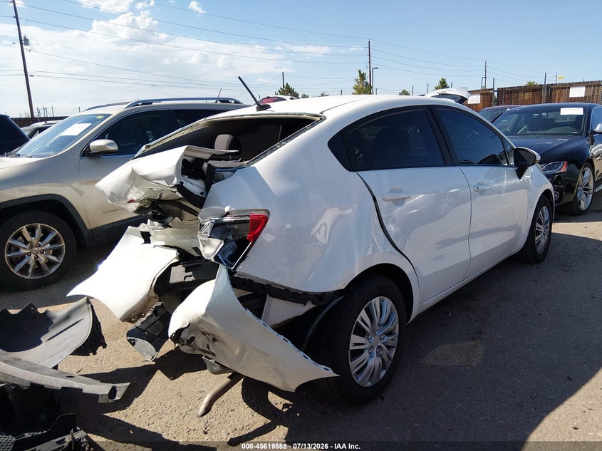 Vin: knadm4a35h6035497, lot: 46118038, kia rio lx 20174