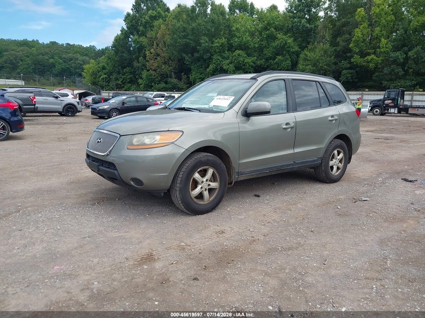 2008 Hyundai Santa Fe, Right Rear, IAAI, VIN 5NMSG73DX8H142167 — photo 2