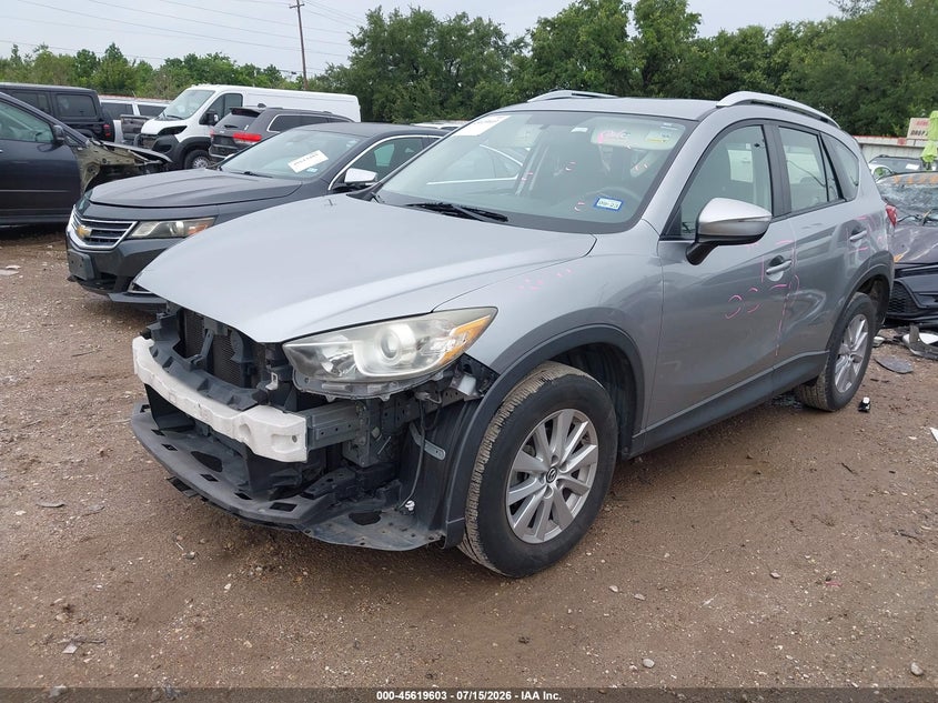Vin: jm3ke2be8f0475278, lot: 46118053, mazda cx-5 sport 20152