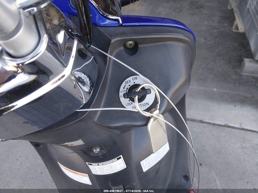 2006 Yamaha Yj125 VIN: LPRSE13Y76A357979 Lot: 45619637