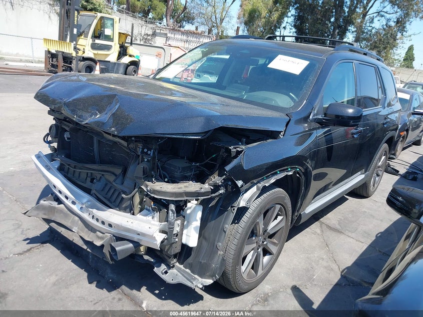 2024 Honda Pilot, Front End, IAAI, VIN 5FNYG1H89RB022009 — photo 2
