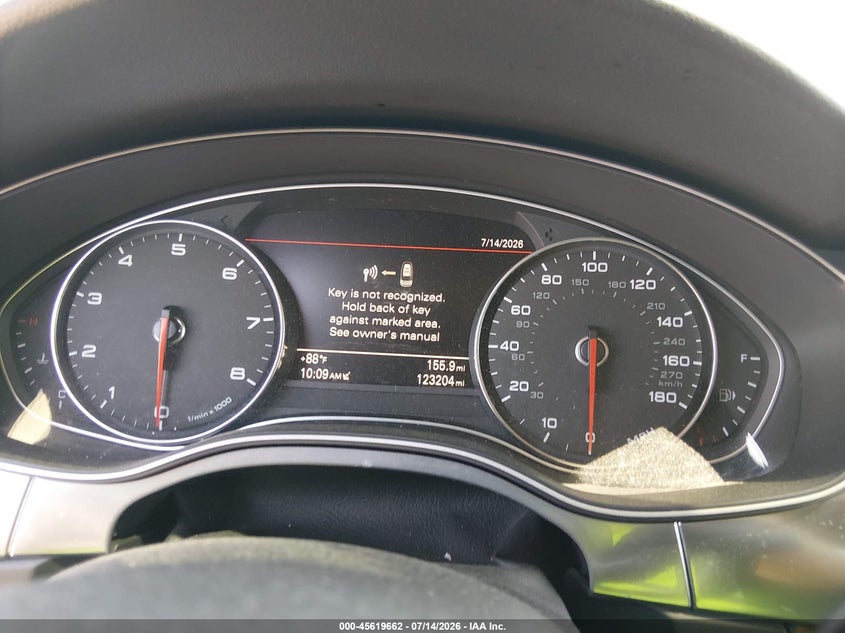 2013 Audi A6 2.0T Premium VIN: WAUGFAFC3DN060753 Lot: 45619662