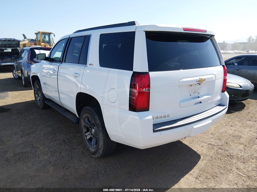 2016 CHEVROLET TAHOE auction photo 3