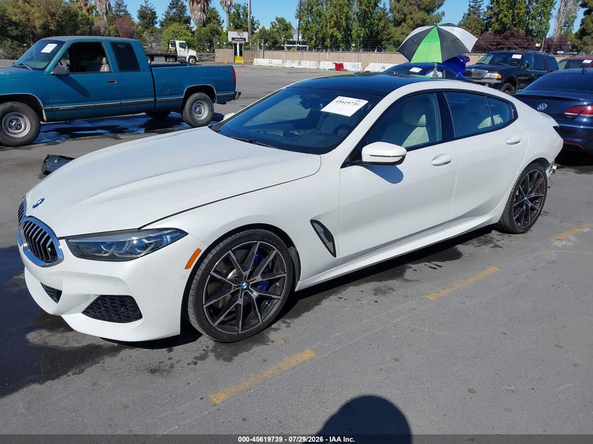 Vin: wbagv4c07ncj90563, lot: 46118189, bmw 840 gran coupe i xdrive 20222