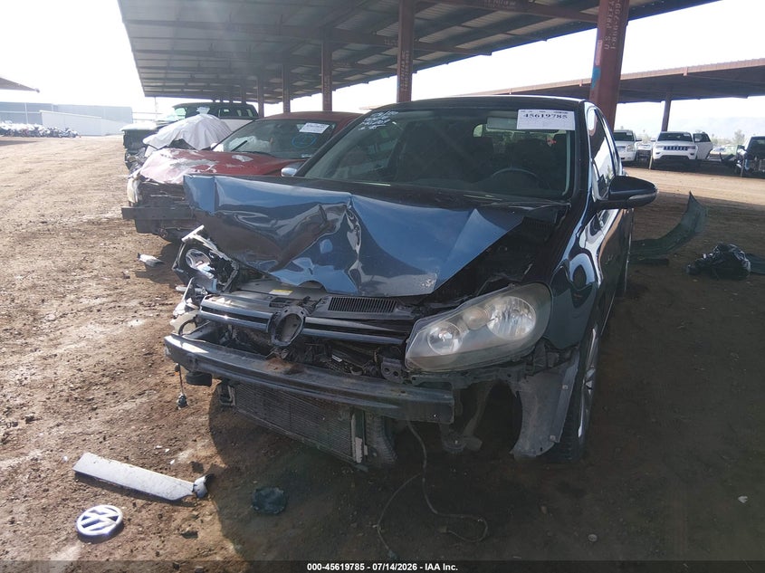 2012 Volkswagen Golf Tdi 2-Door VIN: WVWBM7AJ5CW306576 Lot: 45619785