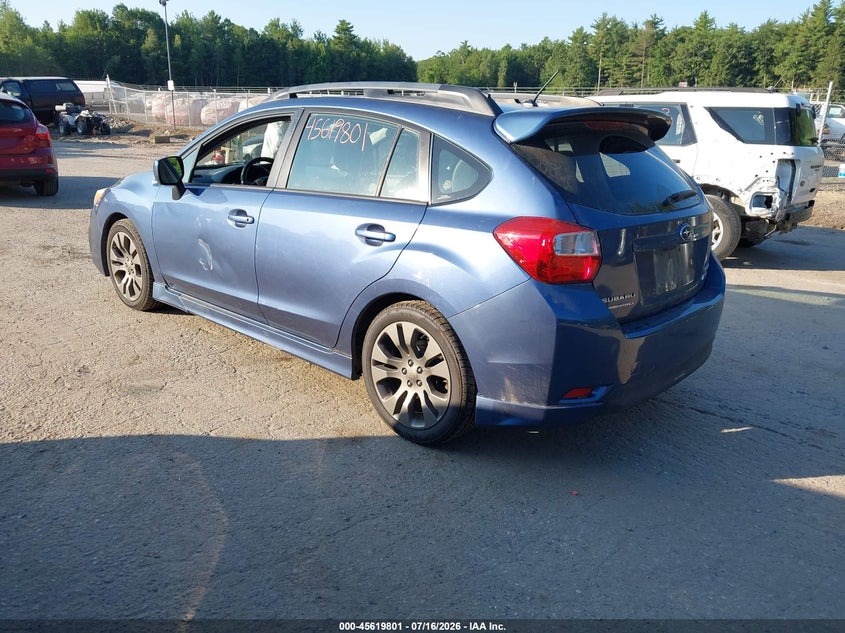 Vin: jf1gpar60ch227692, lot: 46118251, subaru impreza 2.0i sport limited 20123