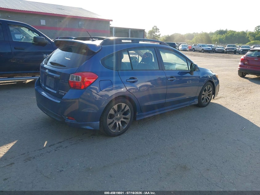 Vin: jf1gpar60ch227692, lot: 46118251, subaru impreza 2.0i sport limited 20124