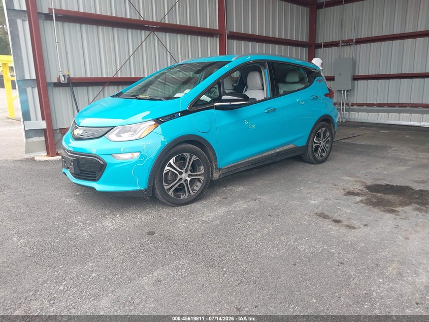 Vin: 1g1fz6s05m4100859, lot: 46118261, chevrolet bolt ev fwd premier 20212