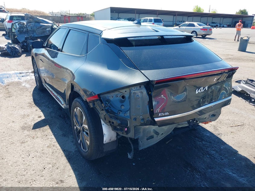 Vin: kndc34la5r5622691, lot: 46118270, kia ev6 wind 20243