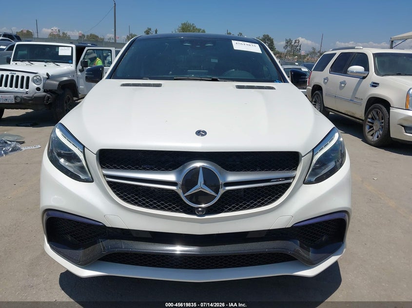 2018 Mercedes-Benz Amg Gle 63 Coupe S 4Matic VIN: 4JGED7FB2JA124919 Lot: 45619835