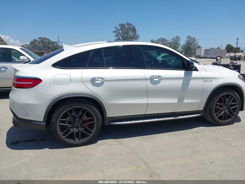 2018 Mercedes-Benz Amg Gle 63 Coupe S 4Matic VIN: 4JGED7FB2JA124919 Lot: 45619835
