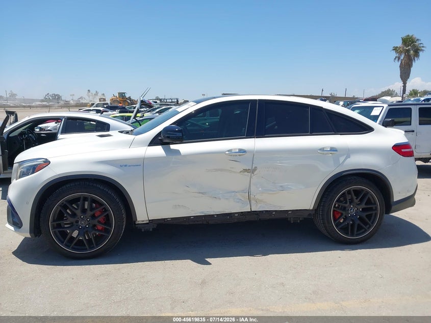 2018 Mercedes-Benz Amg Gle 63 Coupe S 4Matic VIN: 4JGED7FB2JA124919 Lot: 45619835