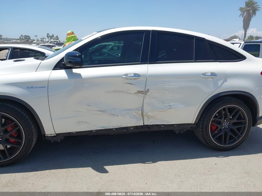 2018 Mercedes-Benz Amg Gle 63 Coupe S 4Matic VIN: 4JGED7FB2JA124919 Lot: 45619835