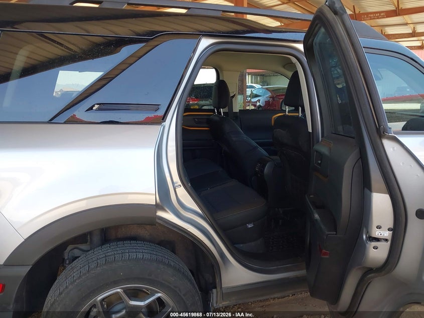 2022 Ford Bronco Sport Badlands VIN: 3FMCR9D92NRE23388 Lot: 45619868