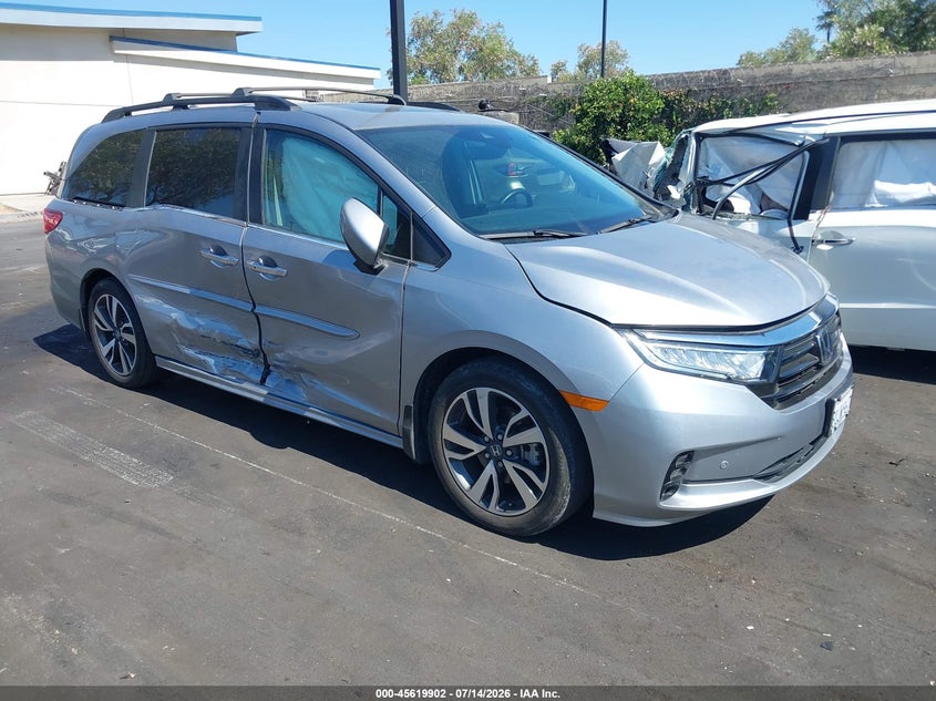 Vin: 5fnrl6h89mb000243, lot: 46118352, honda odyssey touring 2021 img_1