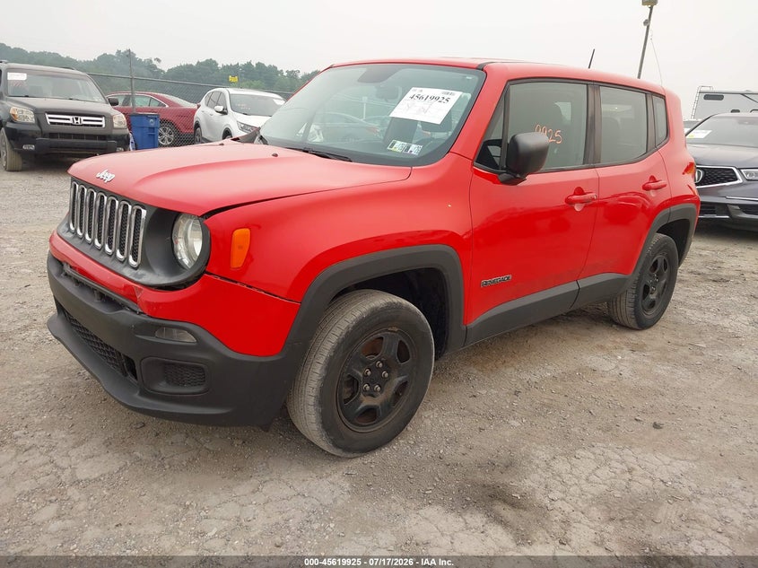 2016 JEEP RENEGADE auction photo 2