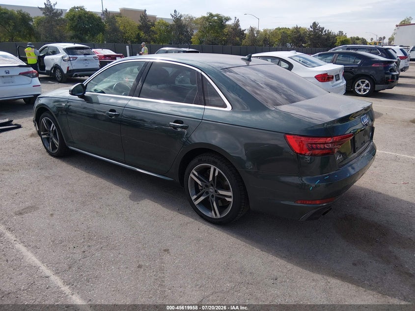 2017 AUDI A4 auction photo 3