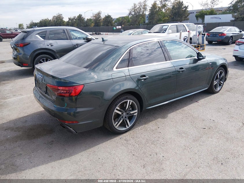 2017 AUDI A4 auction photo 4