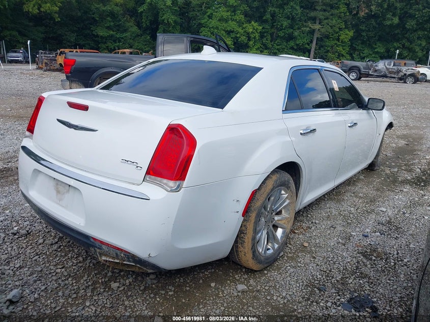 Vin: 2c3ccaeg5gh306234, lot: 46118431, chrysler 300c 20164