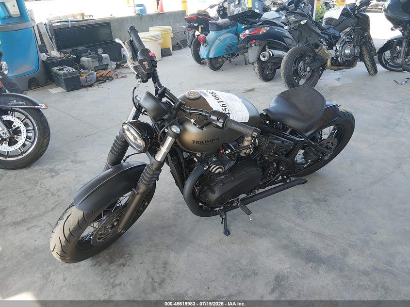 2020 TRIUMPH MOTORCYCLE BONNEVILLE auction photo 2