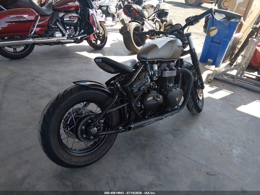 2020 TRIUMPH MOTORCYCLE BONNEVILLE auction photo 4
