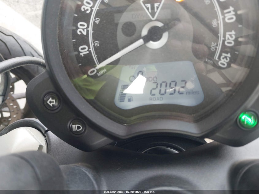 2020 TRIUMPH MOTORCYCLE BONNEVILLE auction photo 7