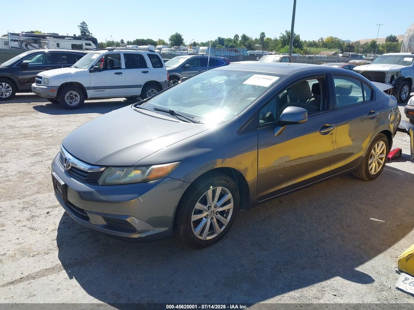 2012 HONDA CIVIC auction photo 2
