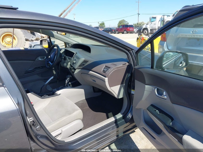 2012 HONDA CIVIC auction photo 5
