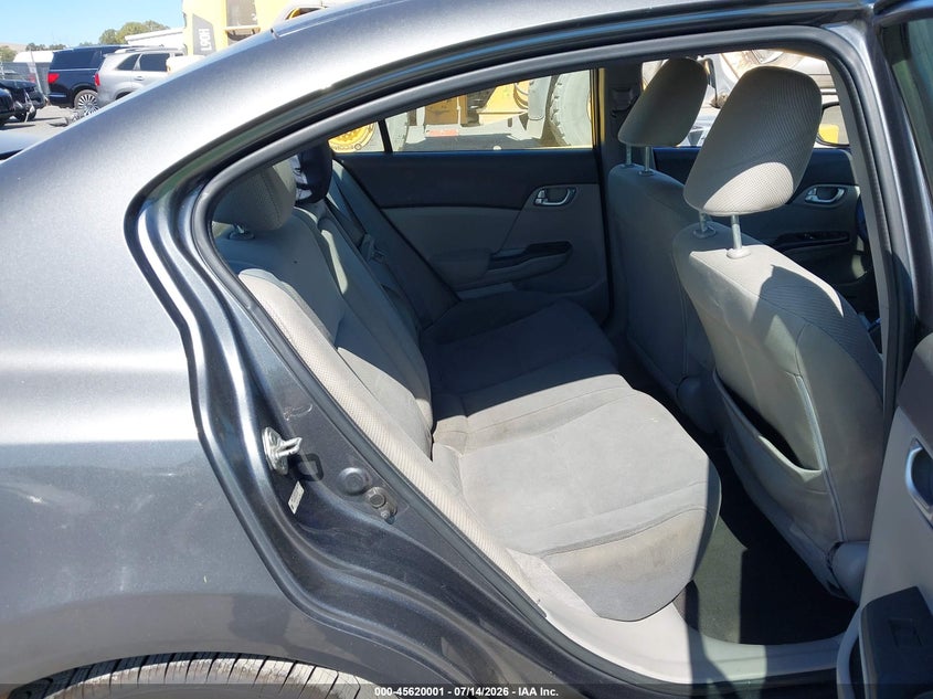 2012 HONDA CIVIC auction photo 8