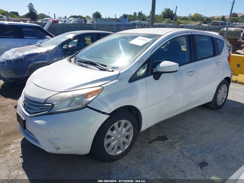 Vin: 3n1ce2cp8gl380272, lot: 46118455, nissan versa note s (sr)/s plus/sl/sr/sv 20162