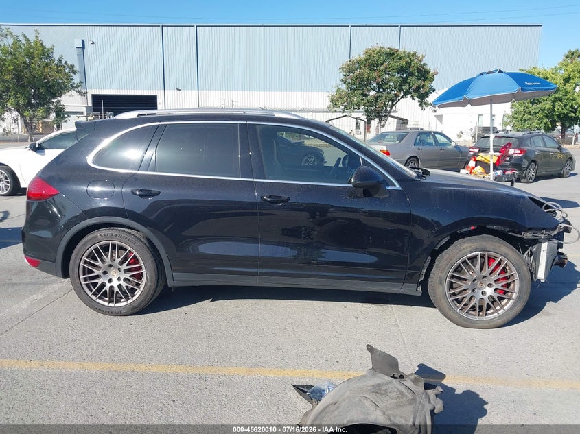 2012 Porsche Cayenne Turbo VIN: WP1AC2A27CLA82656 Lot: 45620010